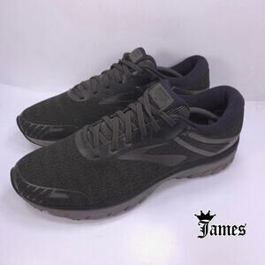 Brooks Adrenaline GTS 18 Athletic Running Shoe Mens Size 12 1102711D373 Black